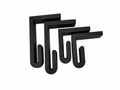 Wheelie Bin Liner Clips x4 | Bin Bag Holder Clips | Refuse Sack Retainers