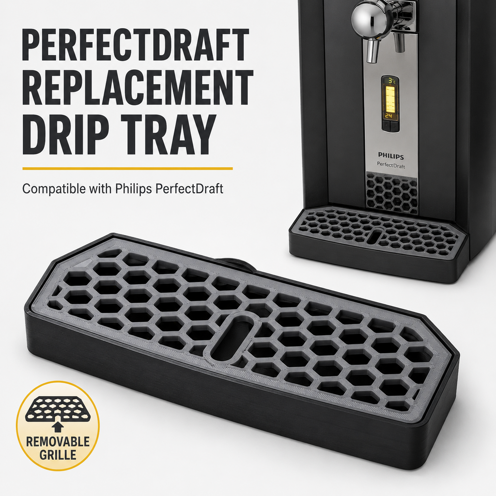 Replacement Drip Tray for Philips Perfect Draft Beer Machine HD3720 3D Printed - image 1