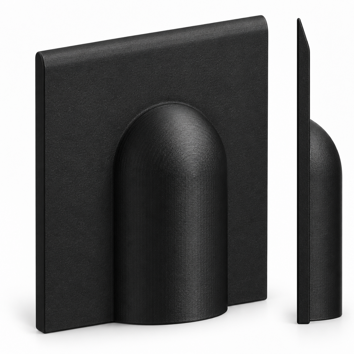 Brick Buster Plate Cable Wall Entry Tidy Cover Satellite Aerial COAX Black White - image 5