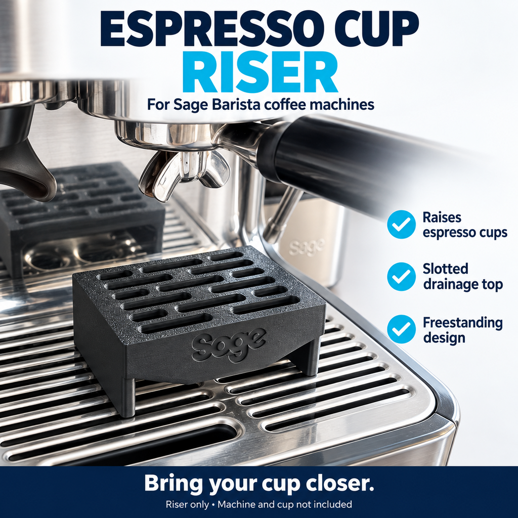 For Sage Barista Espresso Cup Riser Stand Coffee Machine Drip Tray Platform ASA - image 1