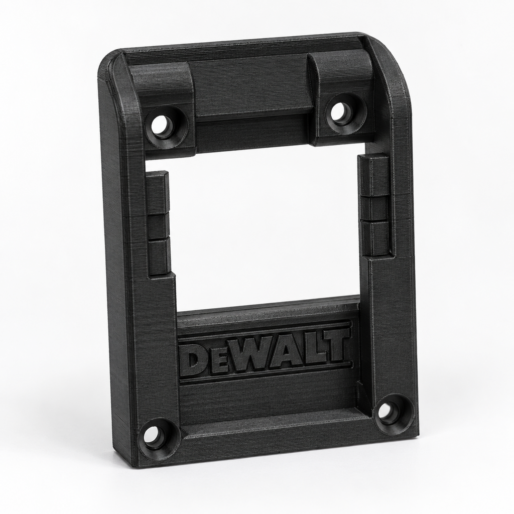 Battery Holder Wall Mount for DeWalt 18V XR Single Double Triple Workshop - image 3