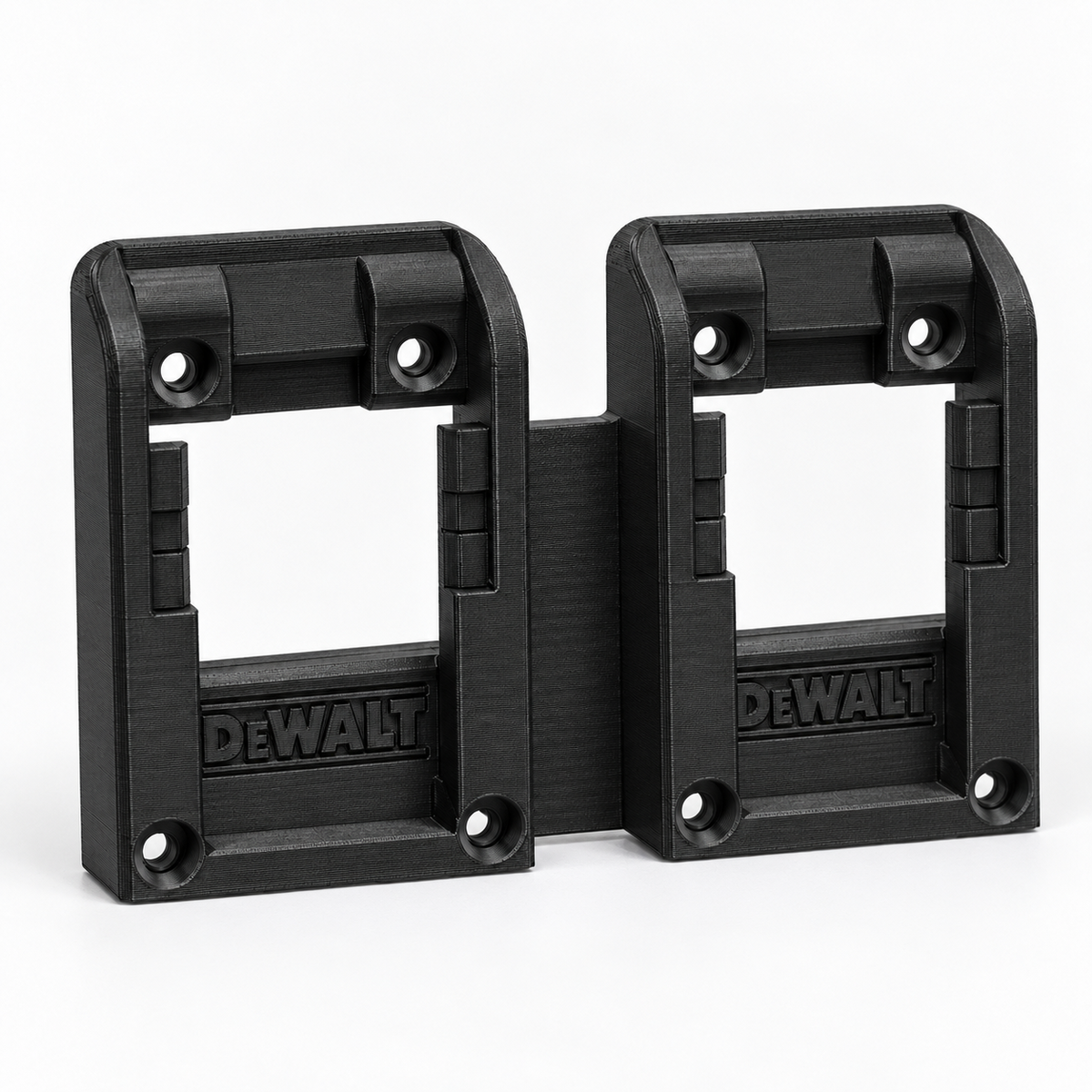 Battery Holder Wall Mount for DeWalt 18V XR Single Double Triple Workshop - image 4